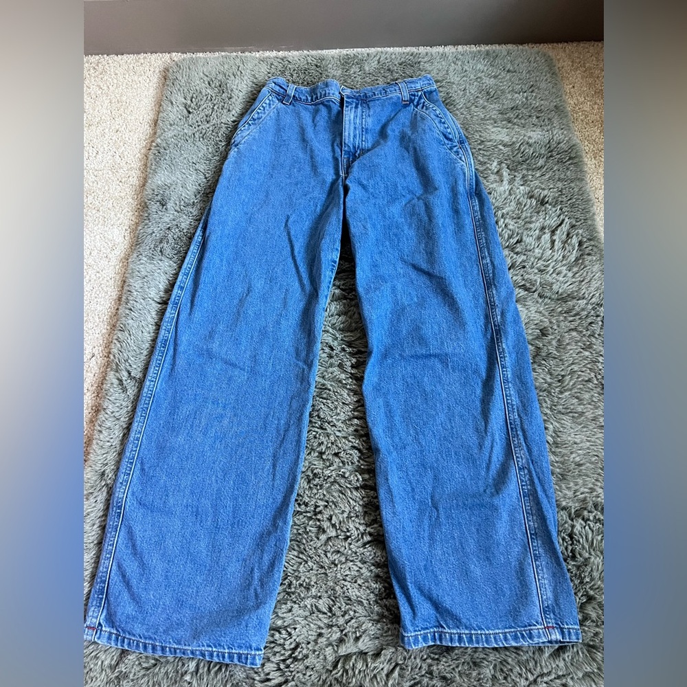 Xirena Garrett Wide Leg Jeans Small - Picture 2 of 5